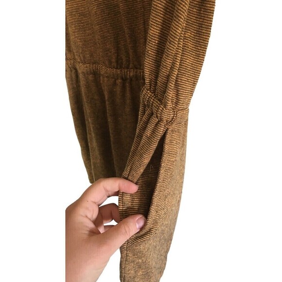 Prana Yellow Gray Shorts Romper Women's Small Hemp One Piece Sleeveless NEW - Picture 3 of 6